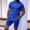 Blue, variant on Athletic Shirts for Men Oversized Tshirts for Men Casual Shirt Men Cotton Men Basic T Shirt Heavyweight Shirt for Men Black L