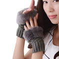 thumbnail image 1 of 1 Paire de Gants de Protection pour Filles Automne Hiver, 1 of 5