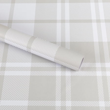 Abyssaly Beige Houndstooth Peel and Stick Wallpaper 17.3 in × 118.1 in Modern Wall Paper Self-Adhesive Removable Wallpaper for Home Decor