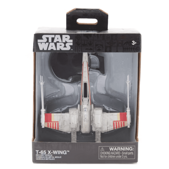 Disney Parks Star Wars T-65 X-WING Die-Cast Vehicle Toy New With Tag