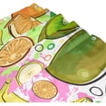 thumbnail image 3 of Coolnut Watercolor Fruits Bath Shower Curtain Liners 66x72in 100% Polyester Waterproof with Curtain Hook, 3 of 6
