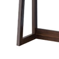 thumbnail image 5 of HomeRoots Decor Wooden Desk with Four Open Shelves on Top, Dark Brown and Black, 5 of 5