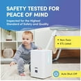 thumbnail image 5 of VEVA Humidifiers for Bedroom Large Room 4.5L, Cool Mist Water Vaporizer Essential Oil Diffuser, Quiet Humidifiers for Baby, Covers up to 323 Sq. Ft., 5 of 9