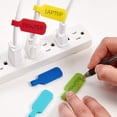 thumbnail image 2 of EcoNesxp Cable Management and Identification Writable Wire Labels 30 Pack Medium, 2 of 5