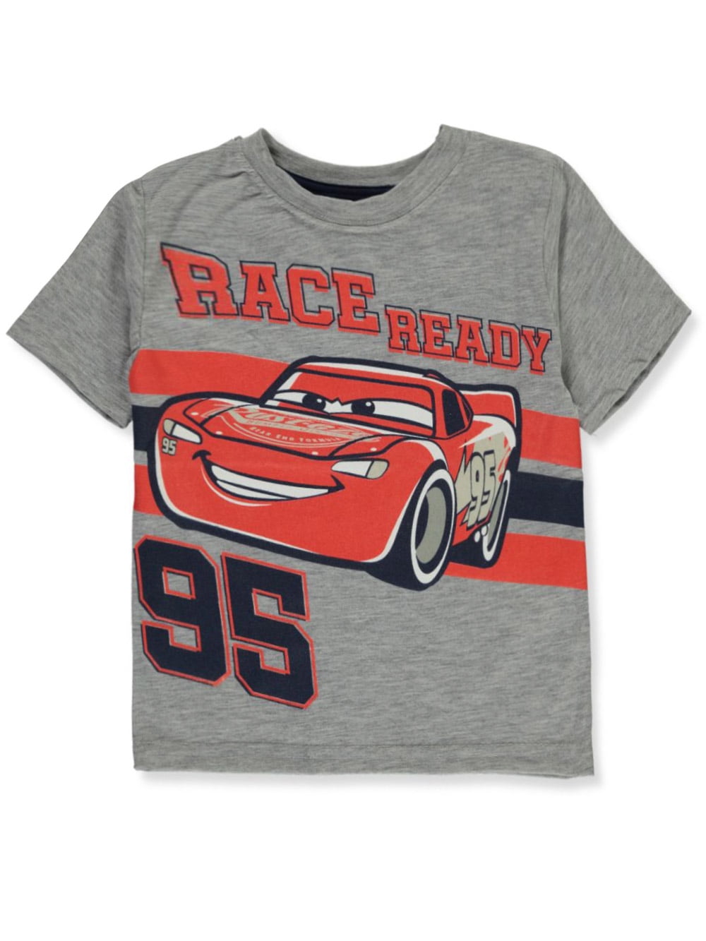 Disney Cars Lightning MCQUEEN T-Shirt Shirt Pulli Baumwolle braun 80 86 92 NEU! 
