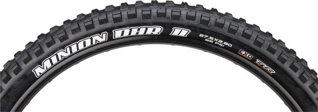 Maxxis Minion DHR Ii Tire 27.5 X 2.8 60Tpi Dual Compound Exo Casing Tubeless 