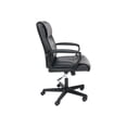 thumbnail image 4 of Essentials by OFM ESS-6010 - Chair - executive - armrests - ring-shaped - tilt - swivel - SofThread leather - black, 4 of 5