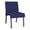 OpenHous Cobalt, variant on Waterfall Reception Waiting Armless Guest Chair / Charcoal Steel / Blue