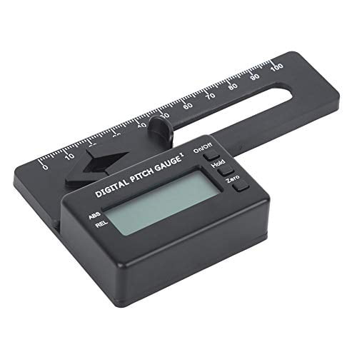 Medidor de tono digital Dilwe LCD con iluminación para TREX Heli