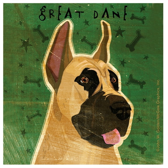 Thirstystone Occasions Drink Coasters, Set, Great Dane