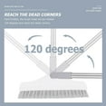 thumbnail image 3 of KONTONTY Wall Cleaning Brush with Handle, White Aluminum and PP, Ideal for Washing Walls, 1 Piece, 3 of 8