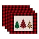 thumbnail image 1 of Mantel individual de árbol de Navidad, mantel individual de invierno, para decoración de cocina, comedor y reuniones familiares al aire libre, 1 of 5