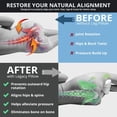 thumbnail image 3 of Leg and Knee Foam Support Pillow - Soothing Pain Relief for Sciatica, Back, Hips, Knees, Joints, 3 of 4