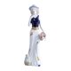 thumbnail image 3 of Estatua de dama de estilo nórdico, figura de porcelana, escultura decorativa para decoración de habitación. Estilo C, 3 of 7