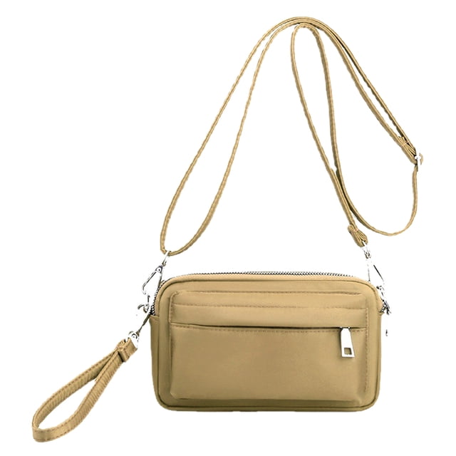 Bolsa bandolera de nailon Bolsa de hombro ligero Casual Portátil Simple para viajes ( Tmvgtek Para Estrenar