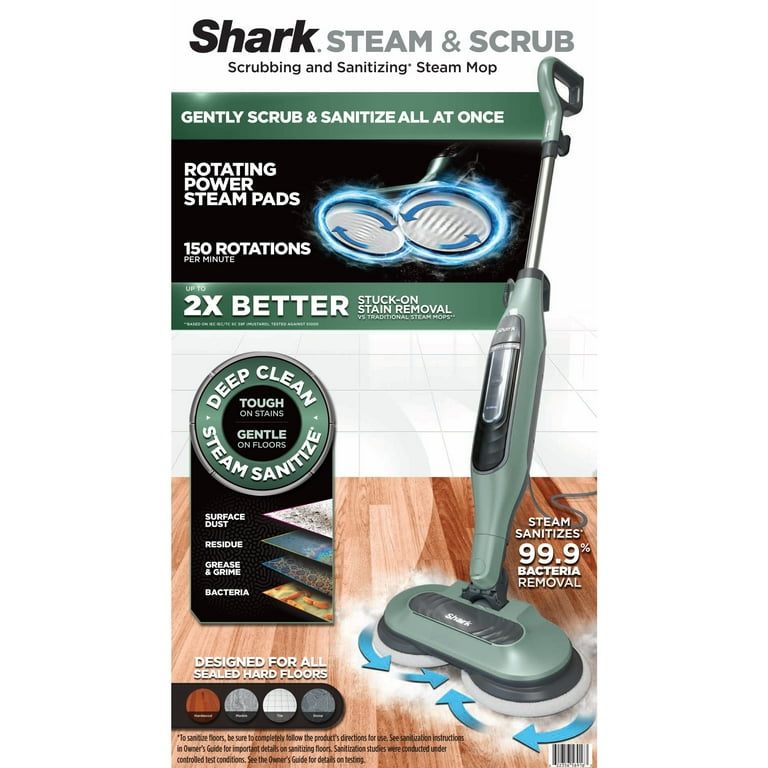 Shark Steam Cleaner オールインワン Shark® Steamer Unit, All-in-One Scrubbing & Sanitizing Hard