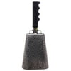 11.2 inch Flake Silver Bell Black Handle Cowbell with Stick Grip Handle Used for Cheering at Sporting Events - Cow Bell by Stewart Tradingâ?¢