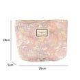 thumbnail image 3 of Kuymtek Cosméticos Jacquard Gran Capacidad para Mujer Belleza para Monedero (estilo 2), 3 of 9