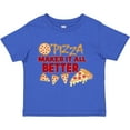 thumbnail image 3 of Inktastic Pizza Makes It All Better Boys or Girls Toddler T-Shirt, 3 of 5