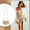 thumbnail image 5 of Bolso determinado de las vacaciones del bolso de la hierba del pendiente del bolso de la playa, bolso de las vacaciones de la playa de la serie Sen de pequeña capacidad, 5 of 5