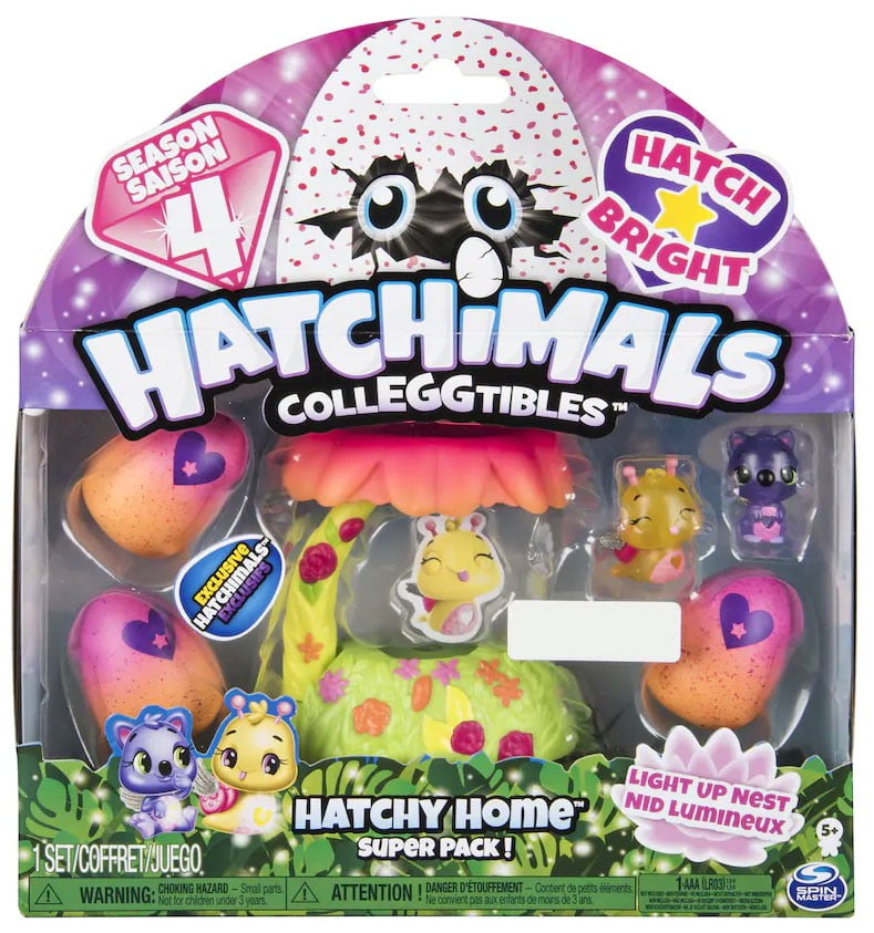 4 Pack Hatchimals CollEGGtibles Season 4 Hatchimals CollEGGtible, 