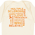 thumbnail image 4 of Inktastic Multiple Sclerosis Awareness Word Cloud Boys or Girls Long Sleeve Baby Bodysuit, 4 of 5