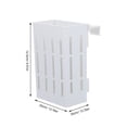 thumbnail image 2 of GOOHOCHY 2pcs Artificial Plants for Aquarium White Plastic Pot for Home Planting, 2 of 8