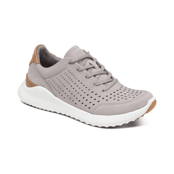 Aetrex Women's Laura Orthopedic Lace Up Sneakers for Women Walking Shoes