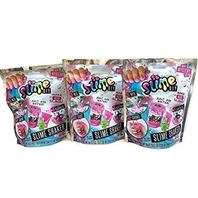 slime shakers 3 pack