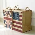 thumbnail image 4 of Clearance!Ymkly Home Decor,Jute Storage Box Home Debris Organizational Storage Bag Landing Dirty Jacket Barrel,Storage, 4 of 4