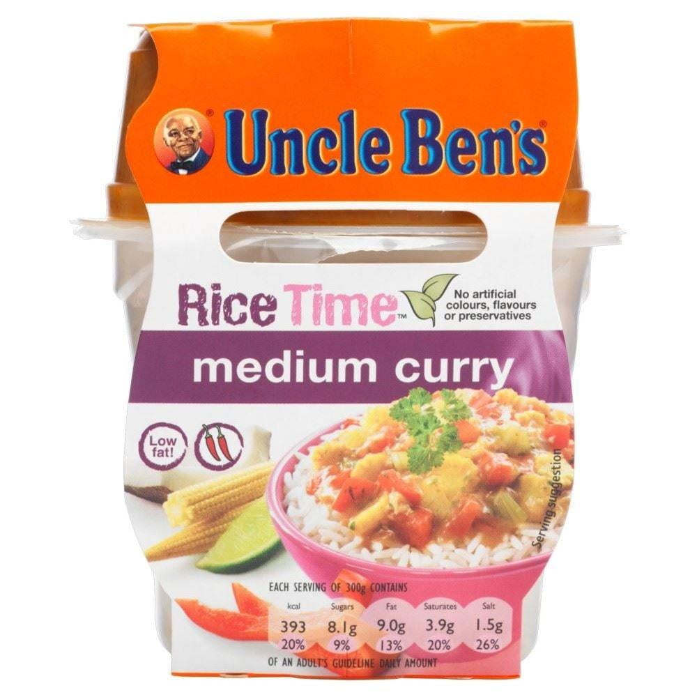 Uncle Ben's Rice Time Pot Medium Curry (300g)