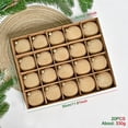 thumbnail image 3 of Colgante de bola navideña de flocado burdeos de 6 cm, regalo para bodas, cumpleaños y fiestas para familiares y amigos, 20 unidades, 3 of 5