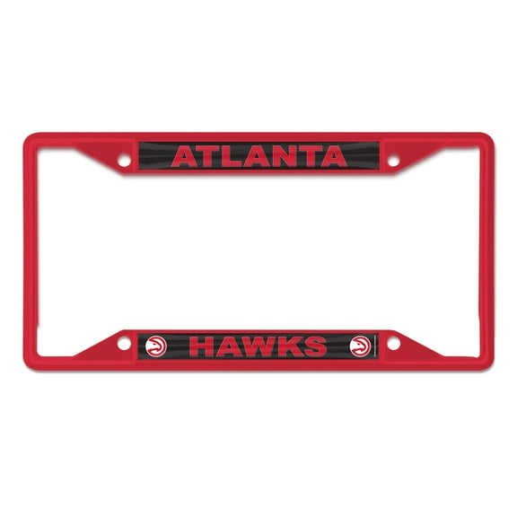 WinCraft Atlanta Hawks Chrome Color License Plate Frame