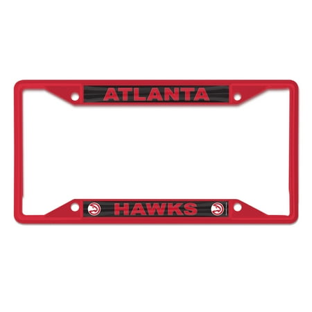 WinCraft Atlanta Hawks Chrome Color License Plate Frame