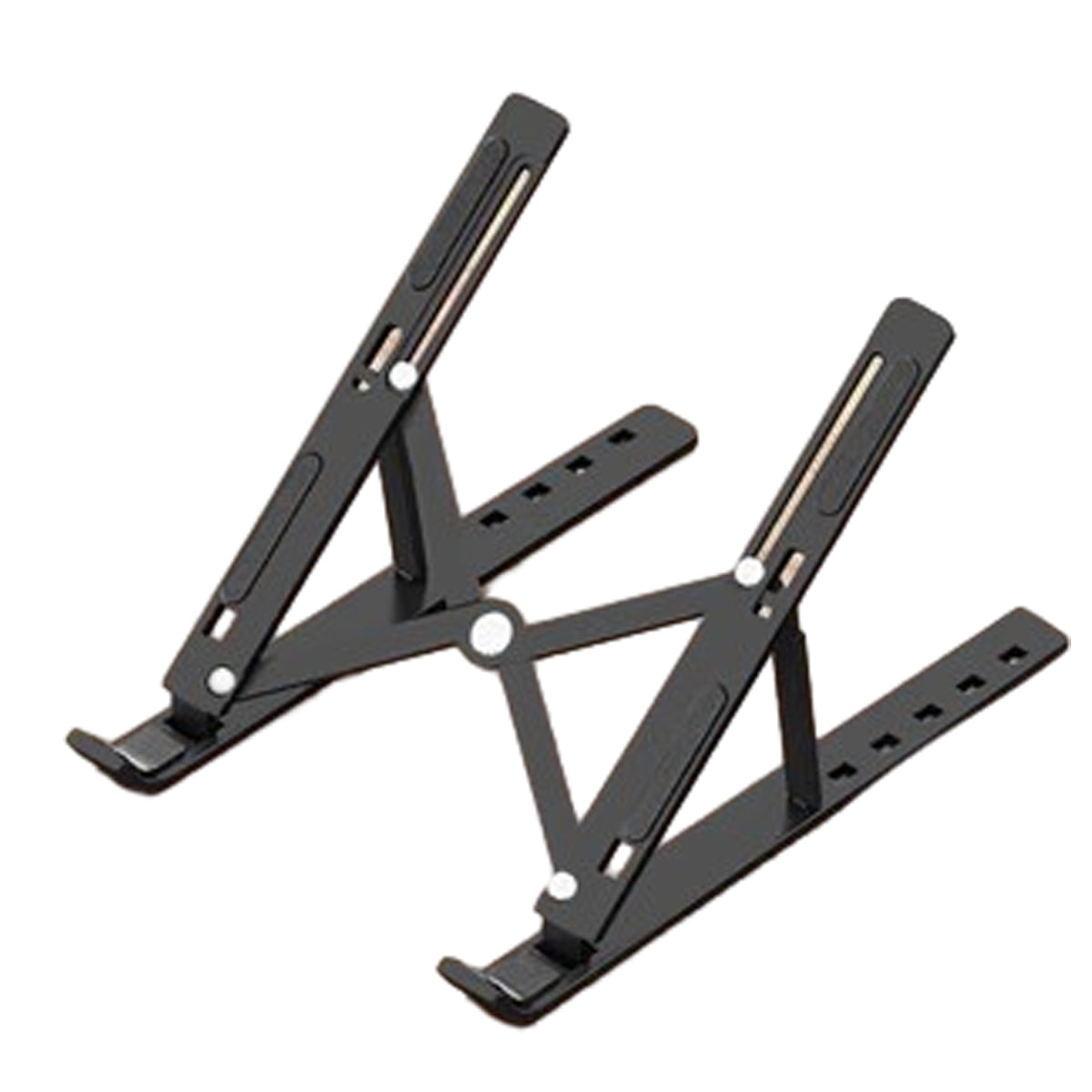 Support Pliable pour Ordinateur portable, Support Ergonomique Réglable pour Bureau, Support Ventilé portable pour Ordinateur portable