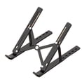 thumbnail image 1 of Foldable laptop stand, adjustable ergonomic desk computer stand, ventilated portable laptop stand, 1 of 5