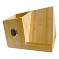 thumbnail image 2 of Organizador de carga Cola inalámbrico de 1 pieza para escritorio de madera de bambú, 2 of 7