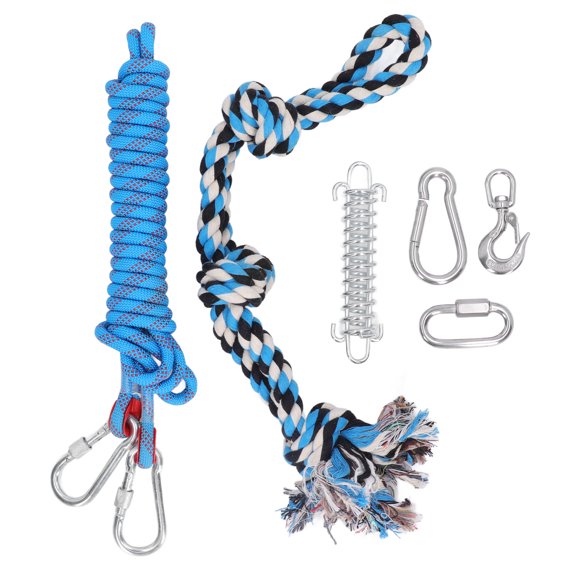 Juguete para perros con poste de primavera, juguete para perros con poste de primavera, juguete interactivo con cuerda para perros, diseño exquisito Jadeshay  A