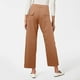 thumbnail image 3 of WILLBEST Pantalones Casuales de Sarga para Mujer, Pantalones Cortos de Pierna Ancha, Pantalones Cortos de Talla Grande, Pantalones Capri Elásticos, Pantalones Vaqueros Tobilleros para Mujer XXXXL, 3 of 7