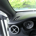thumbnail image 5 of 2X for A GLA CLA Class W176 X156 C117 Carbon Fiber Dashboard Air Condition Outlet Decor Cover Trim, 5 of 9