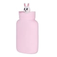thumbnail image 4 of Hot Water Bottle, Hot Water Bag Silicone Microwave Heating Compact Adorable  For Cold Weather Pink,Light Blue, 4 of 8