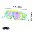 thumbnail image 3 of Goggles Wide Field Of Waterproof And Soft Silicone Swimming Goggles With Adjustable Straps, 3 of 6