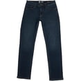 thumbnail image 6 of IZOD Men’s Straight Fit Classic 5-Pocket Style Jean (Dark Blue, 42W x 34L), 6 of 7