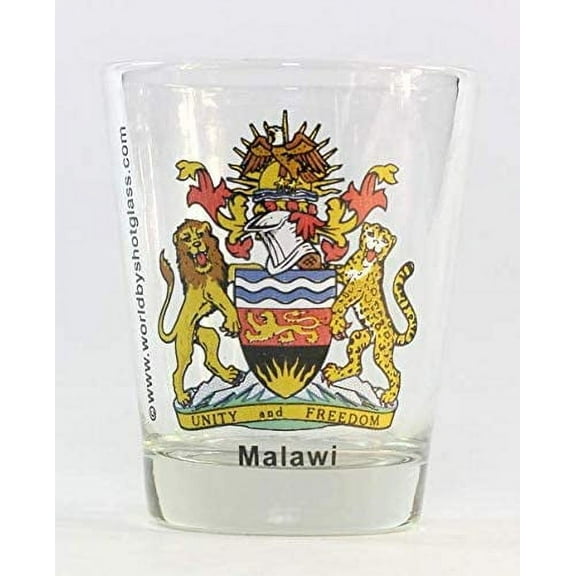 Malawi Coat Of Arms Shot Glass