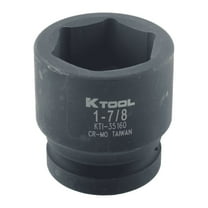 K Tool International SOC 1" DR IMP SHORT 1-7/8