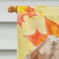 thumbnail image 3 of Carolines Treasures BB9508CHF Fil Cheveux Jack Russell Automne Drapeau Toile Maison, 3 of 4