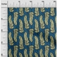 thumbnail image 2 of oneOone Velvet Navy Blue Fabric African Sewing Material Print Fabric By The Yard 58 Inch Wide, 2 of 4