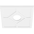 thumbnail image 2 of 28"OD x 7"ID x 9 3/4"C x 1"P Embry Architectural Grade PVC Contemporary Ceiling Medallion, 2 of 11