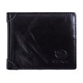 thumbnail image 3 of New First Layer Of Real Leather Men´s Oil Wax Retro High Capacity Multi-Card Bit Short Wallet Clutch Men Genuine, 3 of 4