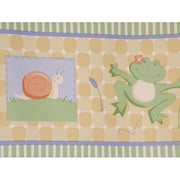 Bedtime Originals - Zippity Frog Wallpaper Border (2 Rolls)